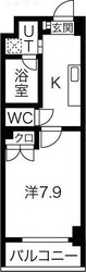 今池駅 徒歩8分 3階の物件間取画像